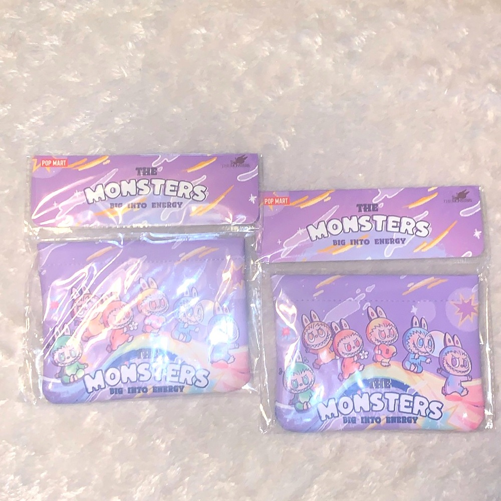🎁GIFT Authentic NIP POP MART Bundle of two Kids POP MART The Monsters Bag